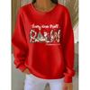 Christmas 3D Print Pullover Hoodie Womens Streetwear Loose Fit