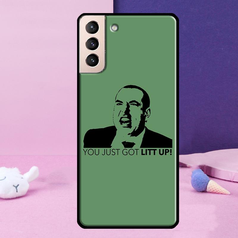 You just got LITT UP! Phone Case For Samsung Galaxy S25 Ultra S24 S23 Ultra S9 S10 S20 S21 S22 Plus S24 FE Cover