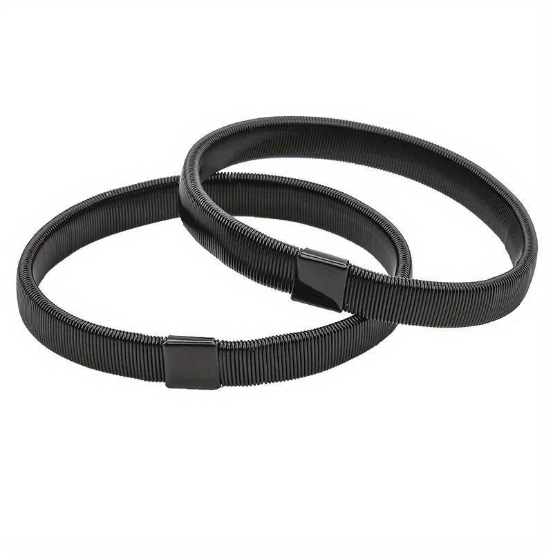 1Pair Fashion Wristband Ladies Shirt Sleeve Holders Metal Arm Bands Hold Ups Ring Men Bracelet Elastic Hoop Armband