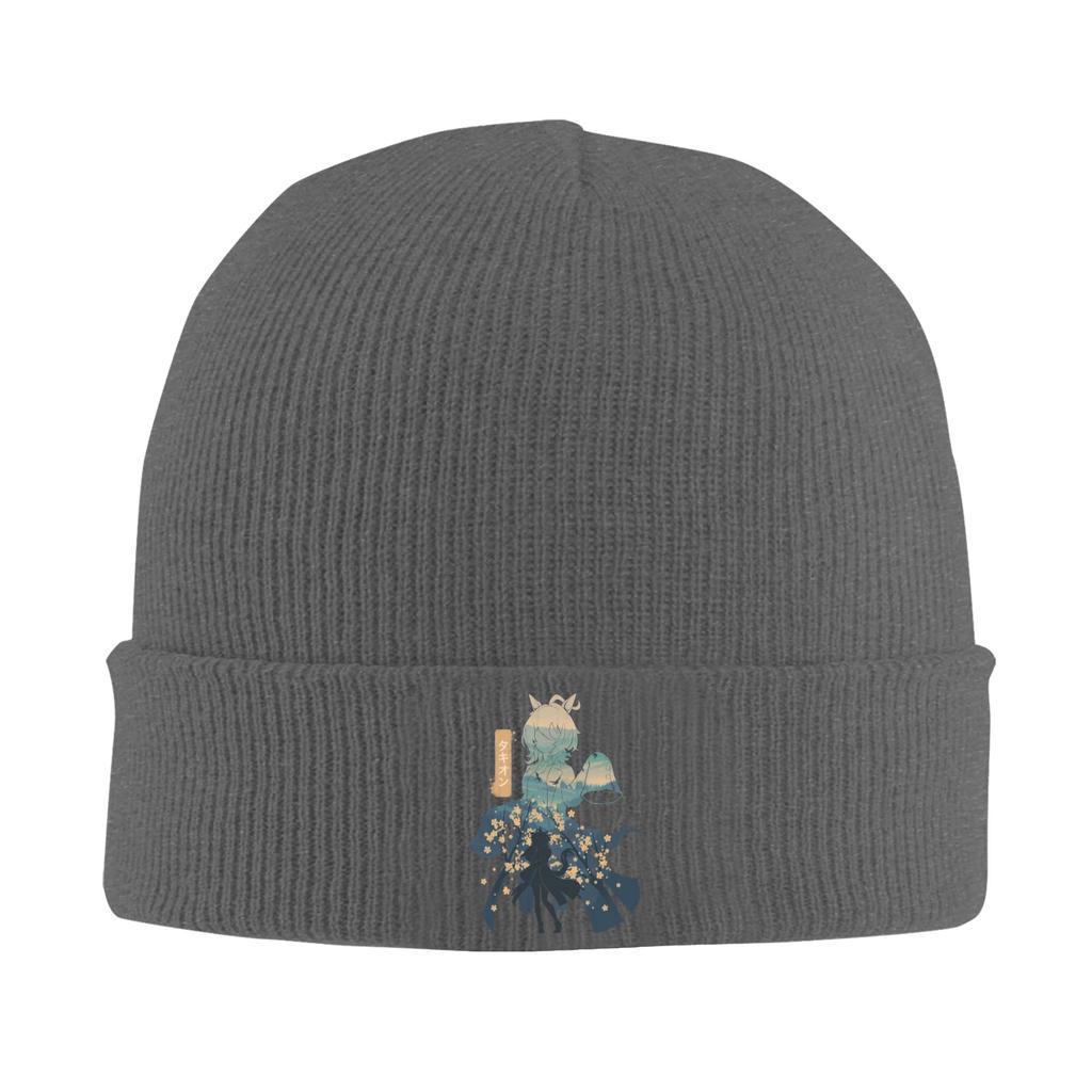 Agnes Tachyon Uma Musume Anime Knit Hat Beanies Autumn Winter Hats Warm Unisex Hiphop Caps Unisex Women Gift