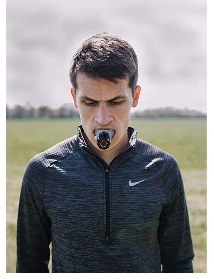 Dual-Use Portable Breathing Trainer for Running, Yoga, and Swimming