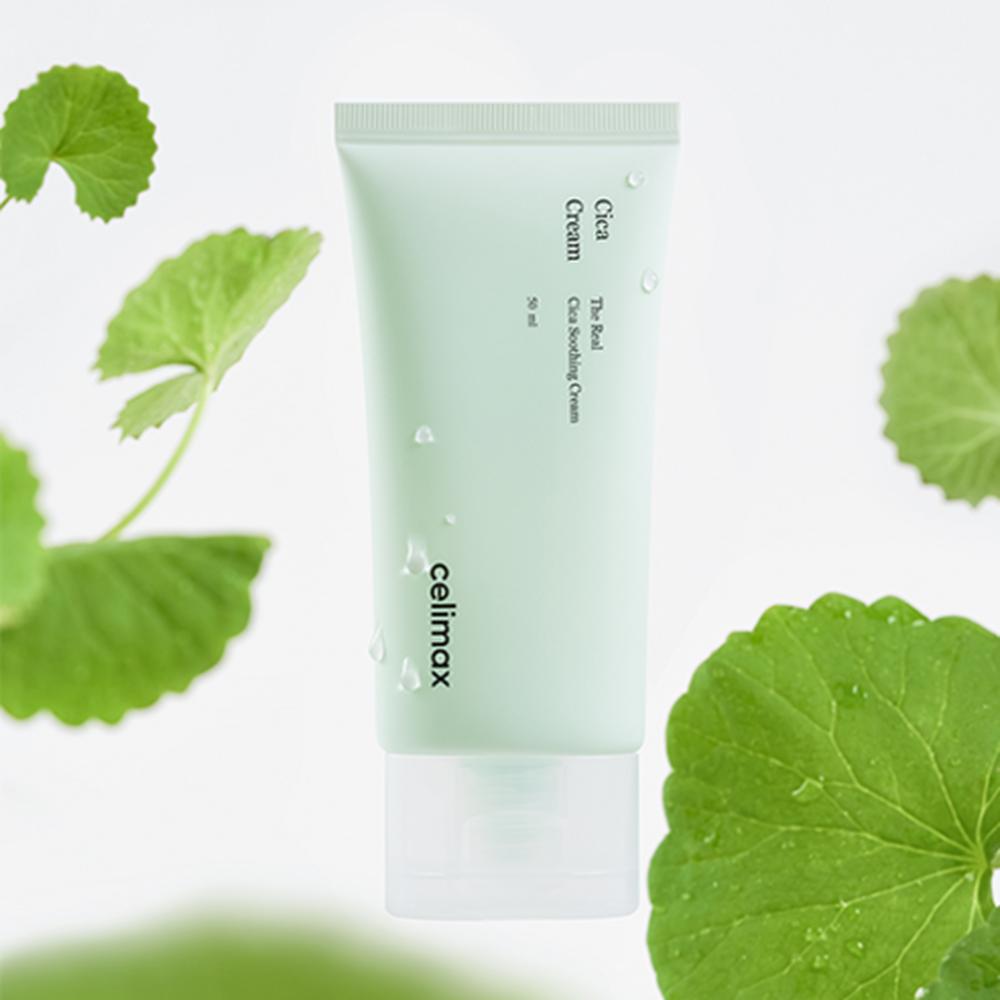 CELIMAX The Real Cica Soothing Cream 50ml - Calming Centella Sensitive Skin Care, Korean 50ml