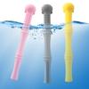 Baby Molars Baby Teether Toys Chew Straws Toy Hollow Teether Tubes Teething Relief Baby Teether Chew Tube 6'' In Length