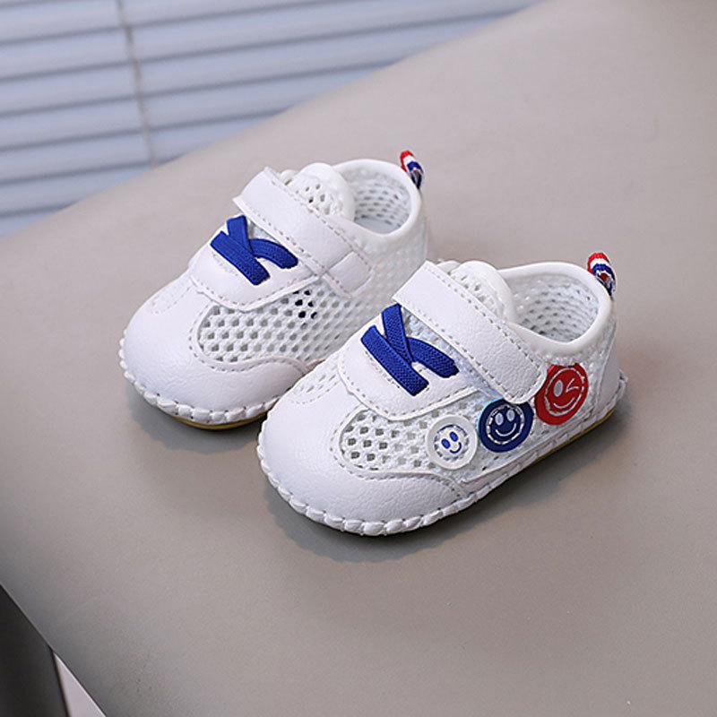 Spring and Summer Baby Net Shoes 0 One and A Half Years Old Male 6-12 Months Soft-soled Non-slip Toddler Shoes Female Baby Sandals