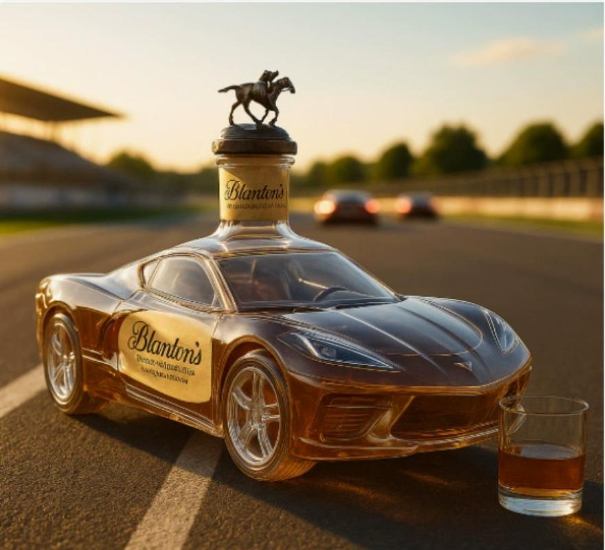

Creative Car Whiskey Glass Bottle Handsome Sports Car Transparent Glass Red Wine Bottle Bar Party Decoration Home Decor Gadgets