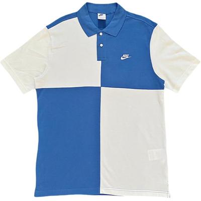 Buchstabenlogo Colorblock Knopf Poloshirt Herren Oberteile FN3425-480