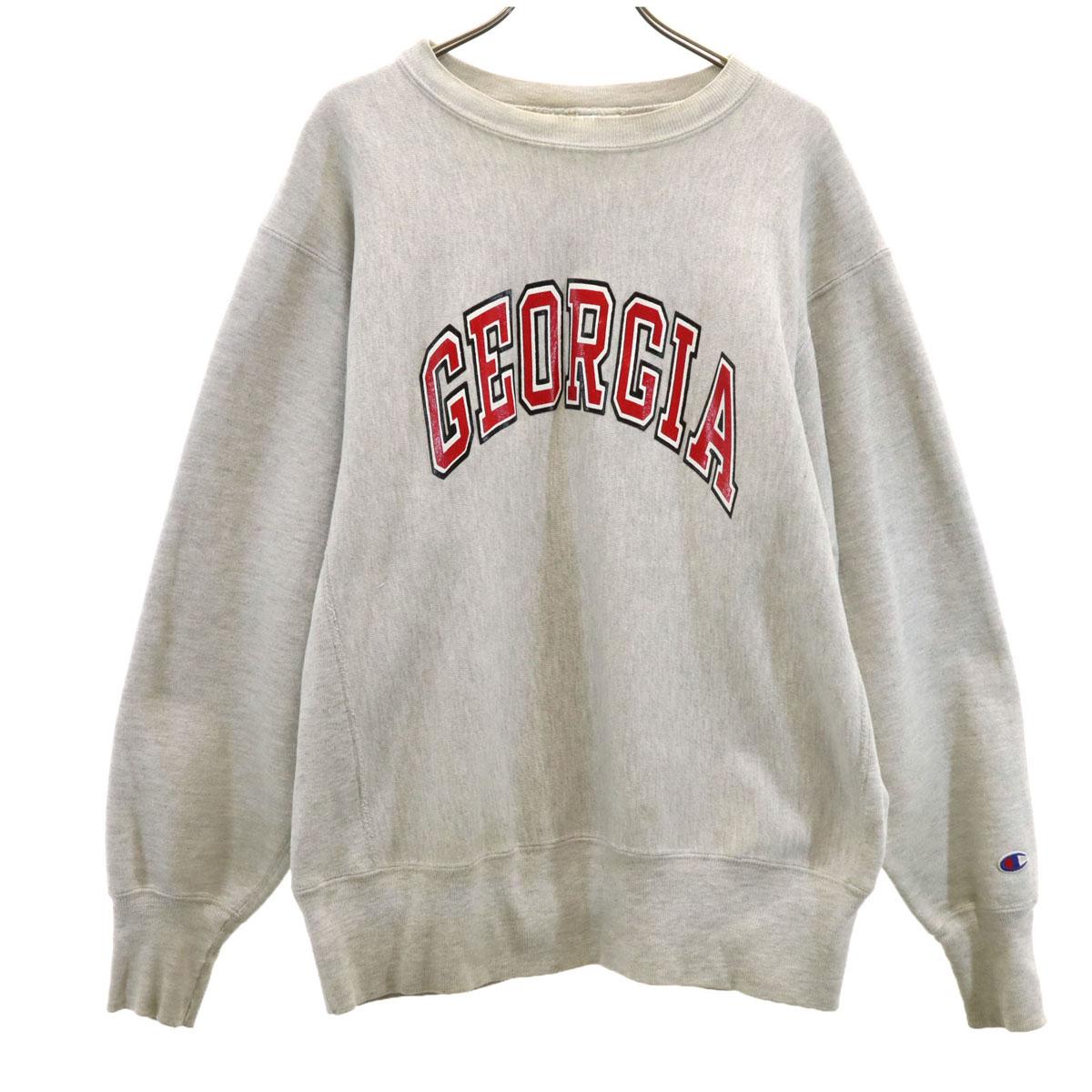 

Champion 90-х годов Сделано в США Reverse Weave Старый вышитый ярлык Свитшот с длинным рукавом Мужской Б/У