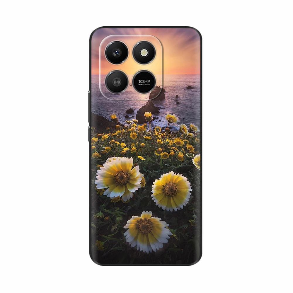 Funda Para Honor 400 Smart 5G Para Honor X7D 4G 5G hono400 Smart Dibujos Animados de Dinosaurios Lindos Funda de Teléfono Fundas de Silicona Suave Parachoques