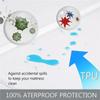 Fitted Sheet Waterproof Mattress Cover Colorful Bed Cover Breathable Deep Pocket for 46CM 1 PC
