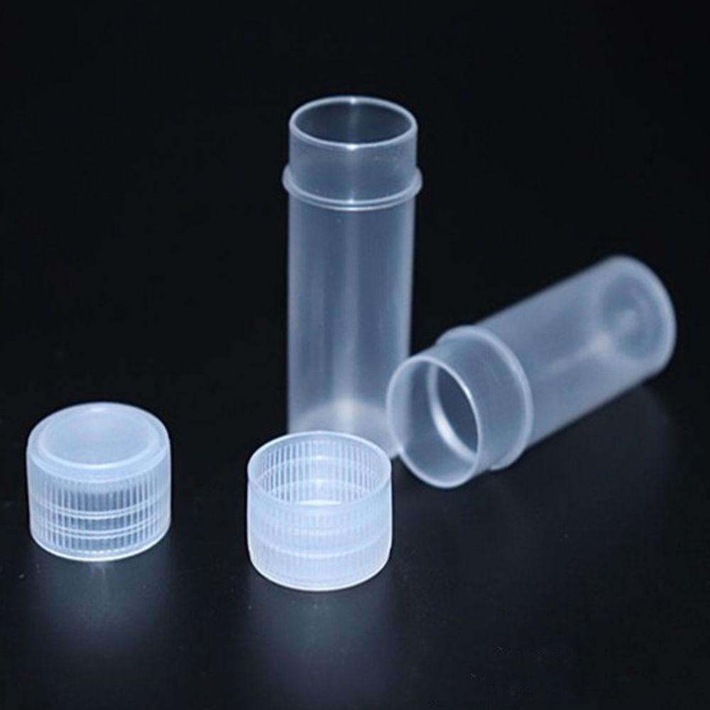 White Vial Travel Pill Containers Pill Storage Sample Bottle Test Tube Mini Bottles Small Bottle