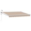 Electric Retractable Awning Beige 3.5 X 2 M