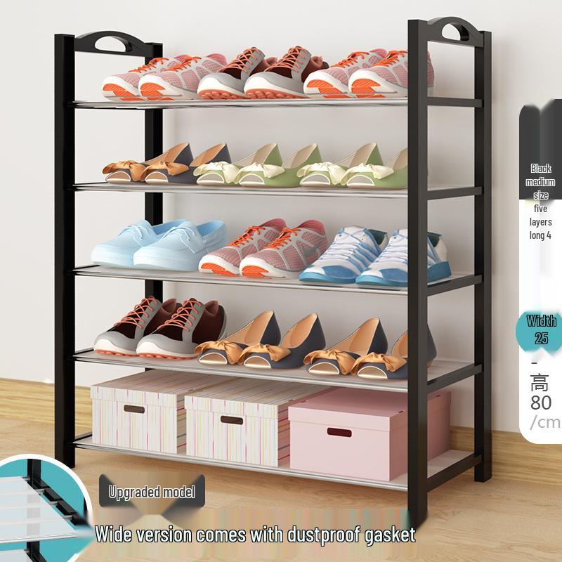 Kompaktes Mehrschichtiges Schuhregal - Platzsparende Aufbewahrungslösung für Wohnheime