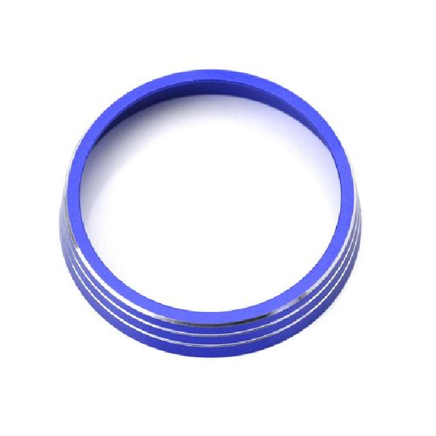 Blue Aluminum Headlight Switch Button Knob Cover For 15-20 Ford F150, 17+ Raptor