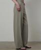 Kwinseulaebis Formal Stretch Wide-Leg Curved Slacks