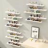 5-Tier Adjustable Wall-Mounted Display Shelf for Action Figures, Small Building Blocks & Collectibles - Modern Home Decor Storag