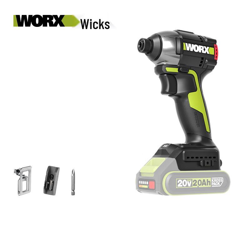 

Worx 20V Акумуляторний безщітковий ударний шуруповерт та дриль Штекер CN (адаптер в комплекті)