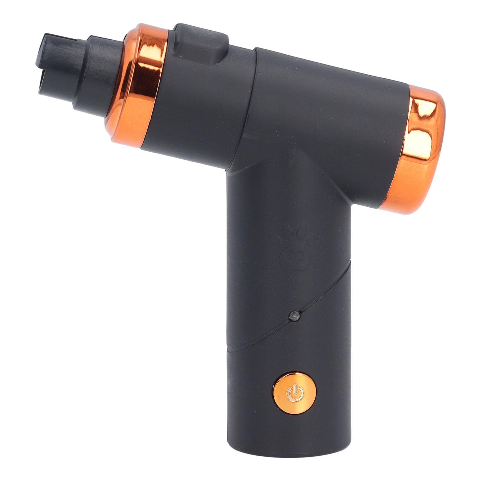 

Машинка для стрижки когтей для собак, регулируемая 2-скоростная, мощный инструмент для ухода за лапами и шлифовки, электрический триммер для когтей домашних животных, низкая вибрация с