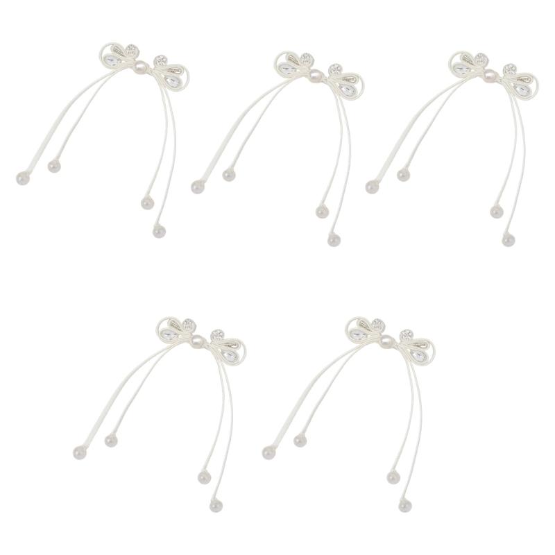 Ornamental Textile Cordwork for Traditional Dressmaking, Chinese Style Fabric Trim with Long Drape Detail for Apparel Use