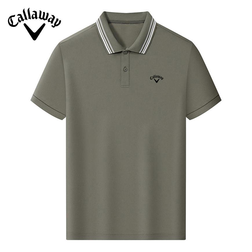 Callaway 2025 Summer Embroidery High-quality Golf Casual Sports Style Quick Drying, Moisture Absorbing and Breathable Polo Shirt