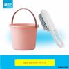 Chahua Plastic Bucket and Shoe Brush Set