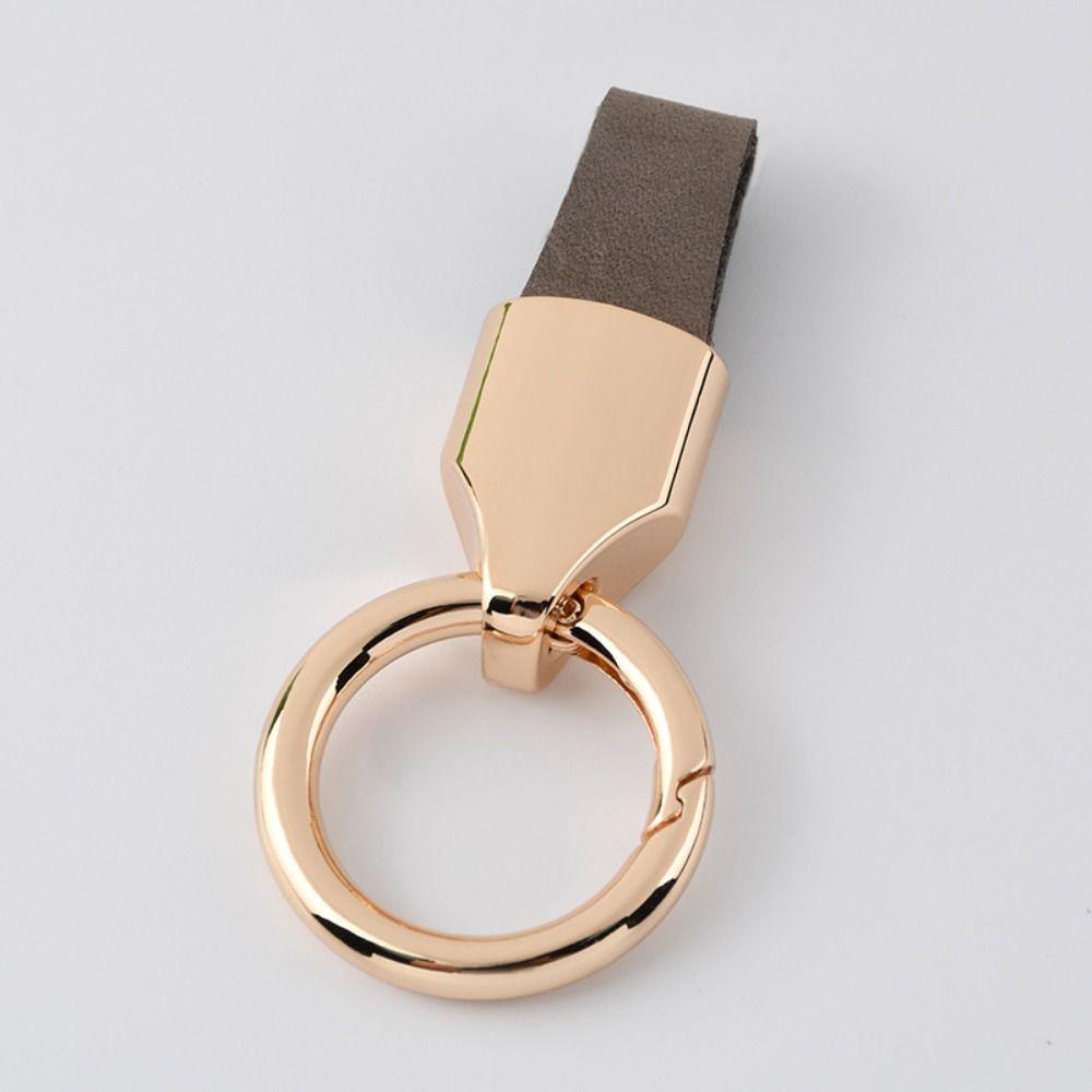 Pendant Car Key Chain Leather Keychain Fashion Car Key Ring  Accessories