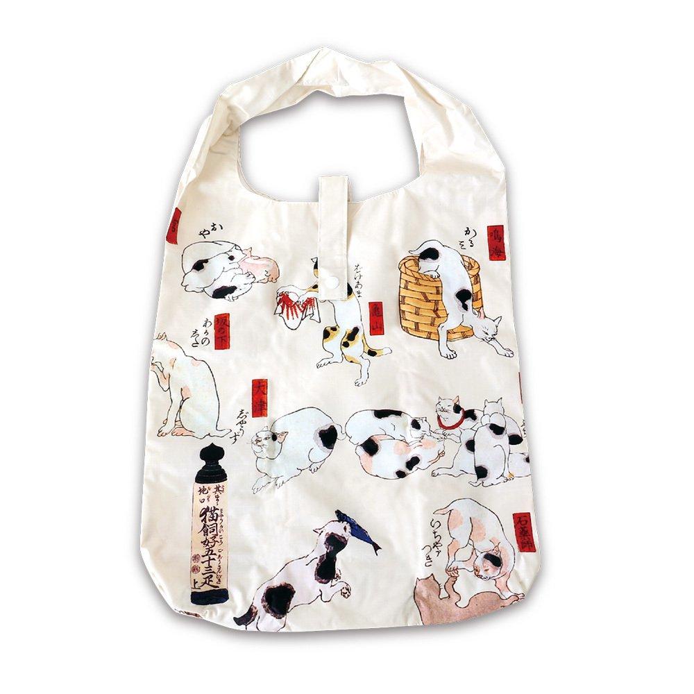 Nor Corporation Eco Japanese with Storage Fifty Mountains of the Bag, Pattern, Foldable, Pouch, Tokaido, ECZ-1-07