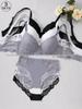 Cross-border Sexy Lace Push-up Bra Set for Women - Hot Selling