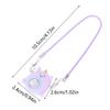 Dollhouse Mini Schoolbag Miniature Doll Crossbody Bag Shoulder Bag Handbag Backpack Shoulder Bag Decor Toys 1:12 Model