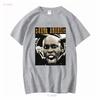 Skunk Anansie T-shirt Essenziale maniche lunghe vintage Lavato uomo Versatile streetwear abbigliamento designer Morbido Leggermente