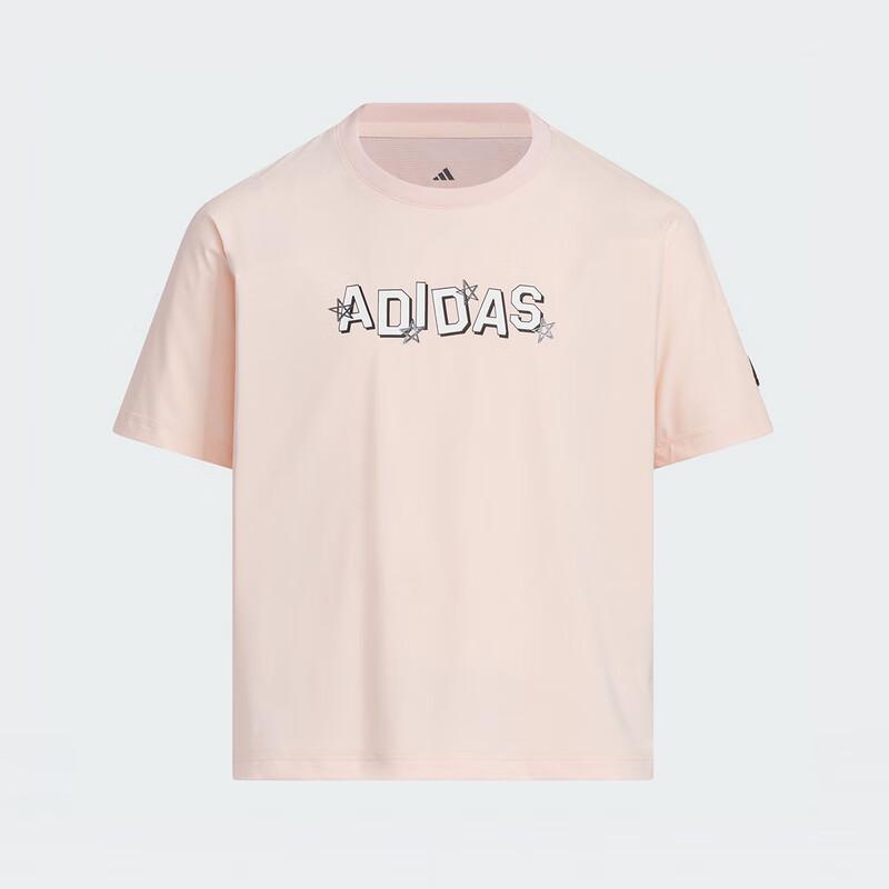 Adidas Girls  Short Sleeve T-shirt JM3450 128