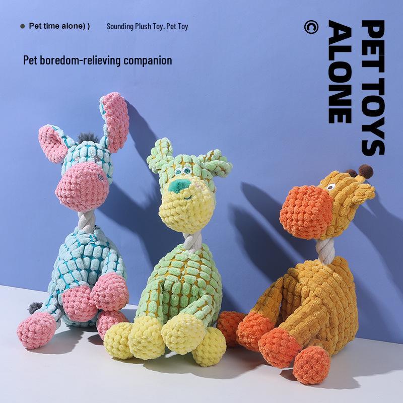 Plyšová hračka pro psy Shiba Inu odolná proti kousání pro střední/velká plemena - Uvolňuje nudu a spotřebovává energii