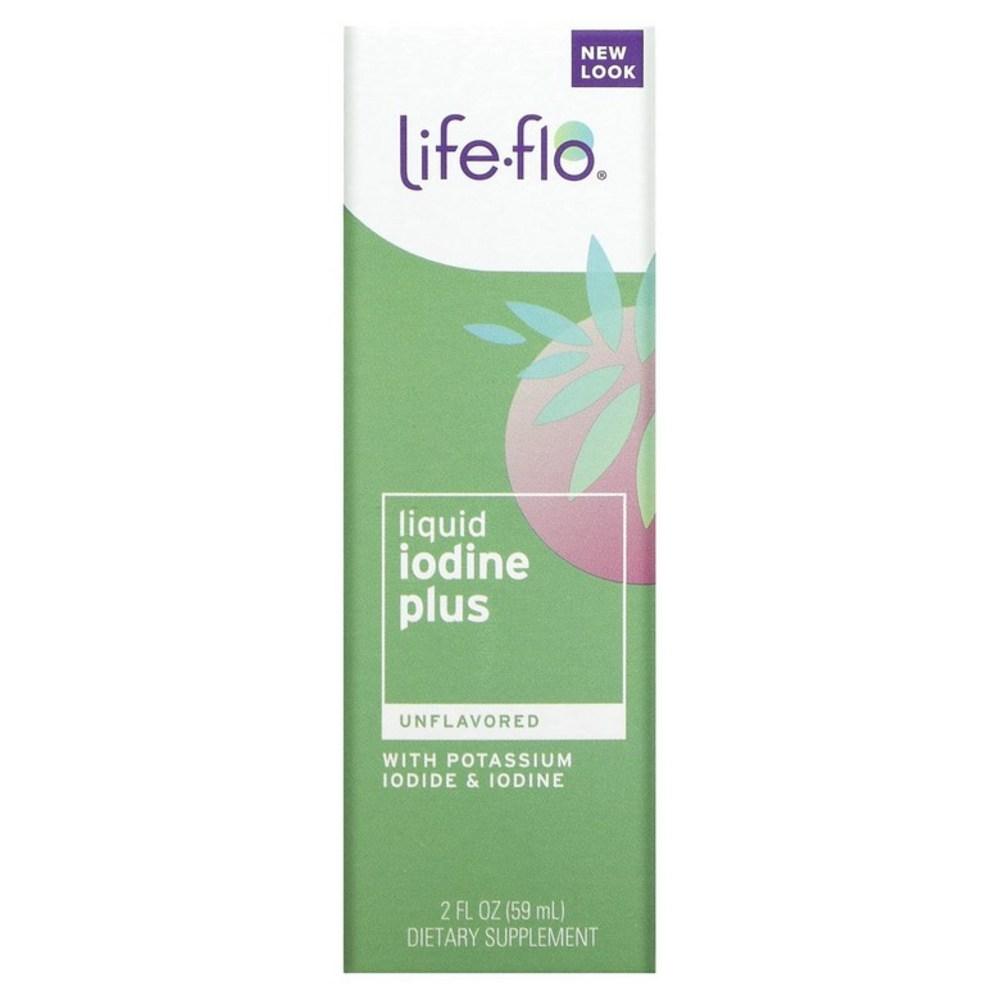 Life-flo Liquid Iodine Plus Potassium Iodide Contains Iodine Unflavored 59ml 2 fl oz 59ml 1 pcs