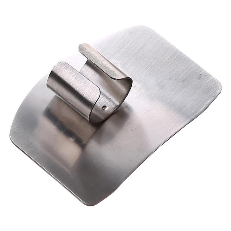 Finger Guard Safe Cutting Heavy Duty Stainless Steel Anti Cut Shield Anti Slip Grip Cooking Kitchen Tool Hand Protector