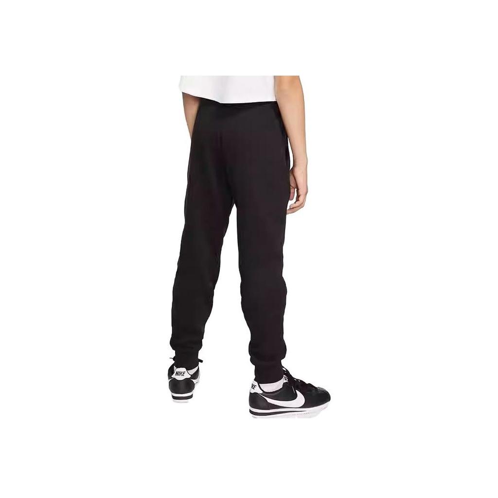Nike Alphabet Print Slim-Fit Cuffed Casual Pants Women Bottoms Black BV2720-010