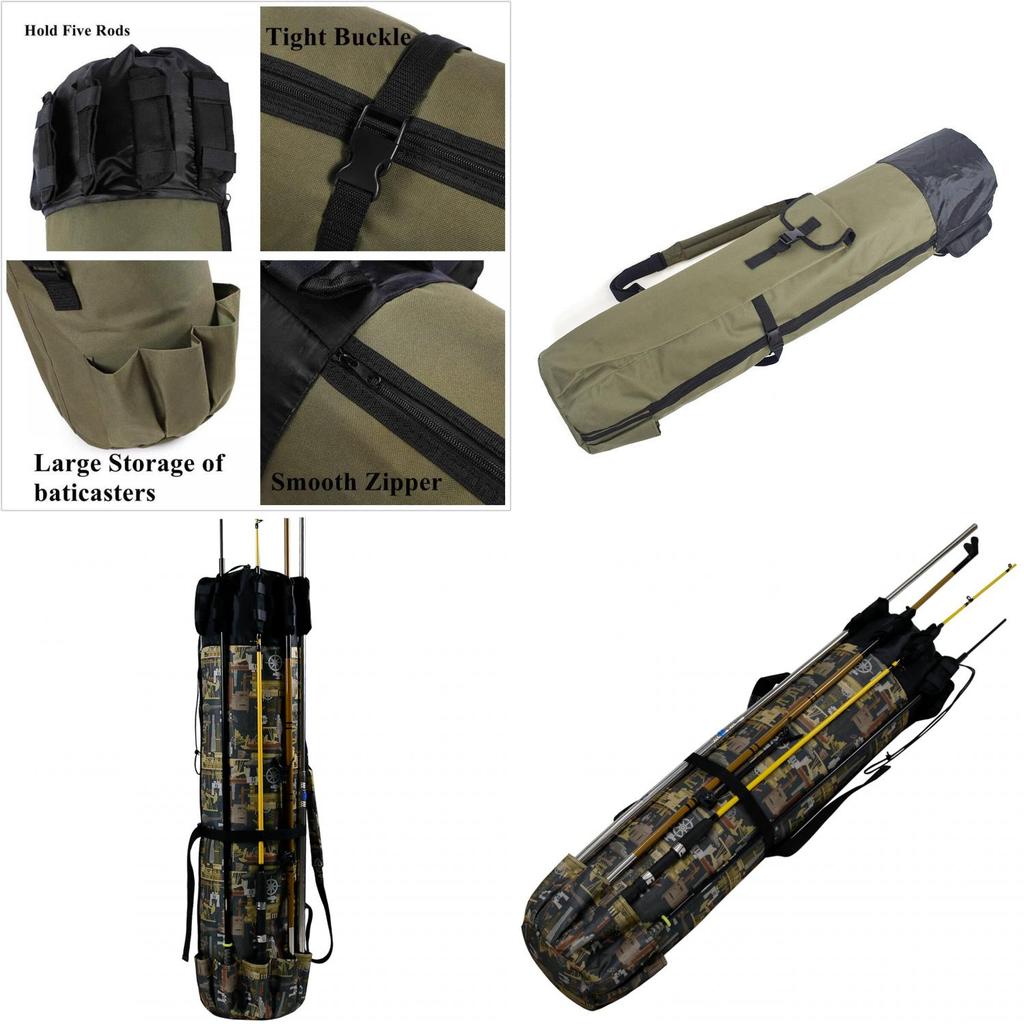 Waterproof Fishing Rod Bag For Line And Rod Storage Mydays