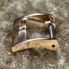 Used Vintage Hamilton 14mm Width 70s-80s Buckle Gold Buckle Buckle GOLD