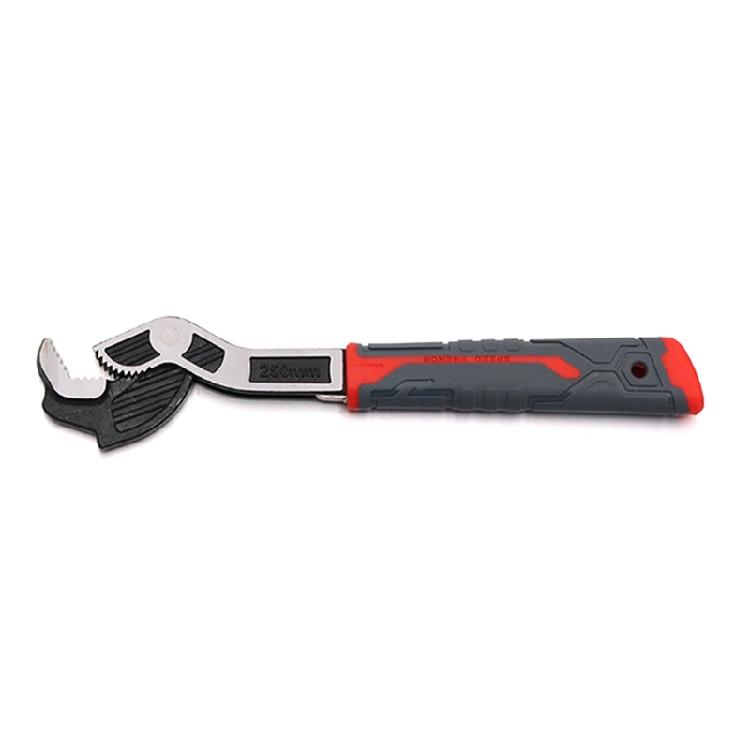 Multipurpose Auto Tightening Adjustable Wrench Industrial Grades Steel For Professional Workshops And Garage Toolkit