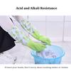 Waterproof Cleaning Rubber Gloves Warm Dishwashing Gloves Durable Plush Gloves  for Kitchen Laundry