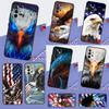 Étui American Eagle Pour Samsung Galaxy A55 A35 A15 A22 A32 A52 A54 A34 A14 A53 A33 A56 A36 A26 A16 A05 A06