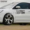 Car Styling Universal Creative Auto Decorative Decal WRC FIA World Rally Championship PVC 3D Carving Car Vinyl Car Body Sticker