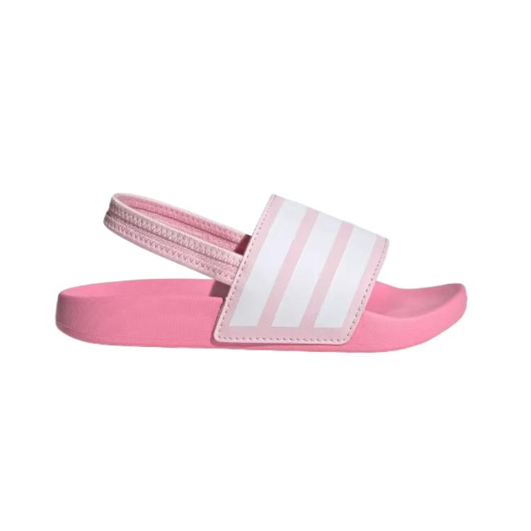 adidas Adilette Estrap Slide I Clear Pink Baby Sneakers Cloud-White Bliss-Pink JR5331
