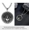 European-American Gothic Punk Queen Pendant Necklace