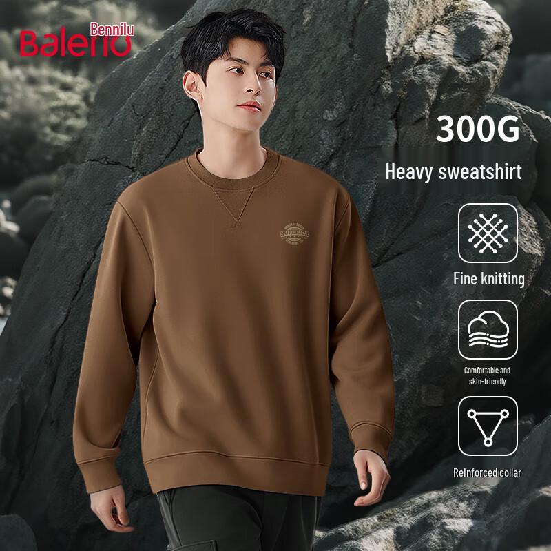 Baleno 2025 Unisex Heavyweight Cotton Blend Graphic Sweatshirt