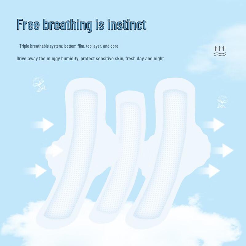 KOTEX Skin-Friendly Suspended Core Night Pads