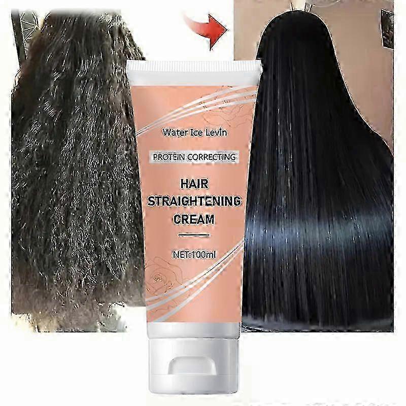 1 Stück Glättungscreme für Haare, Seidenglanz-Kollagenbehandlung für lockiges Haar