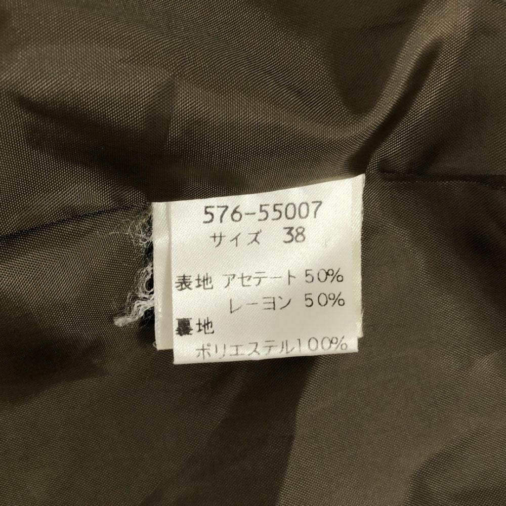 Givenchy Пиджак 90-х годов, приталенный, 38, Коричневый, Пожилые женщины, Б/у