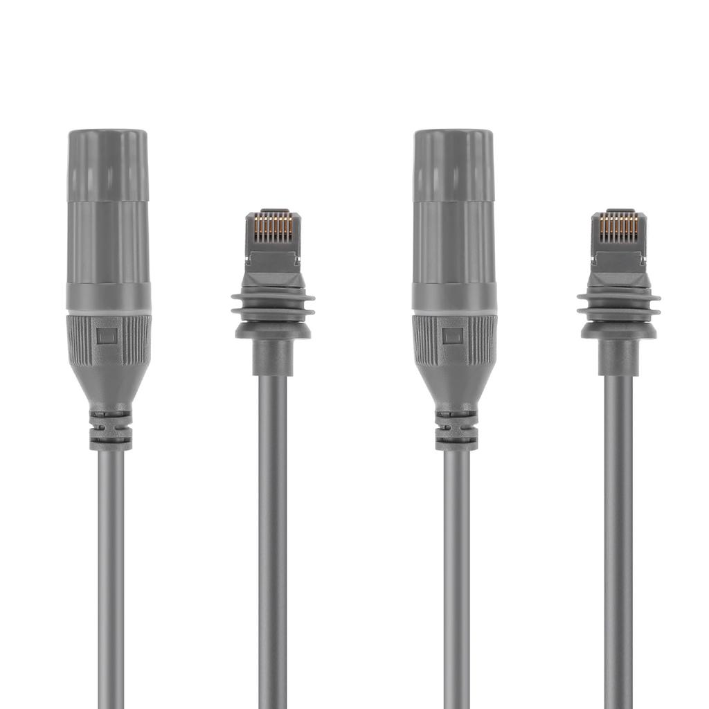 Kabeladapter SPX-Stecker auf RJ45-Adapter für rechteckigen V3-Satelliten, einfache Installation, IP68, wasserdicht