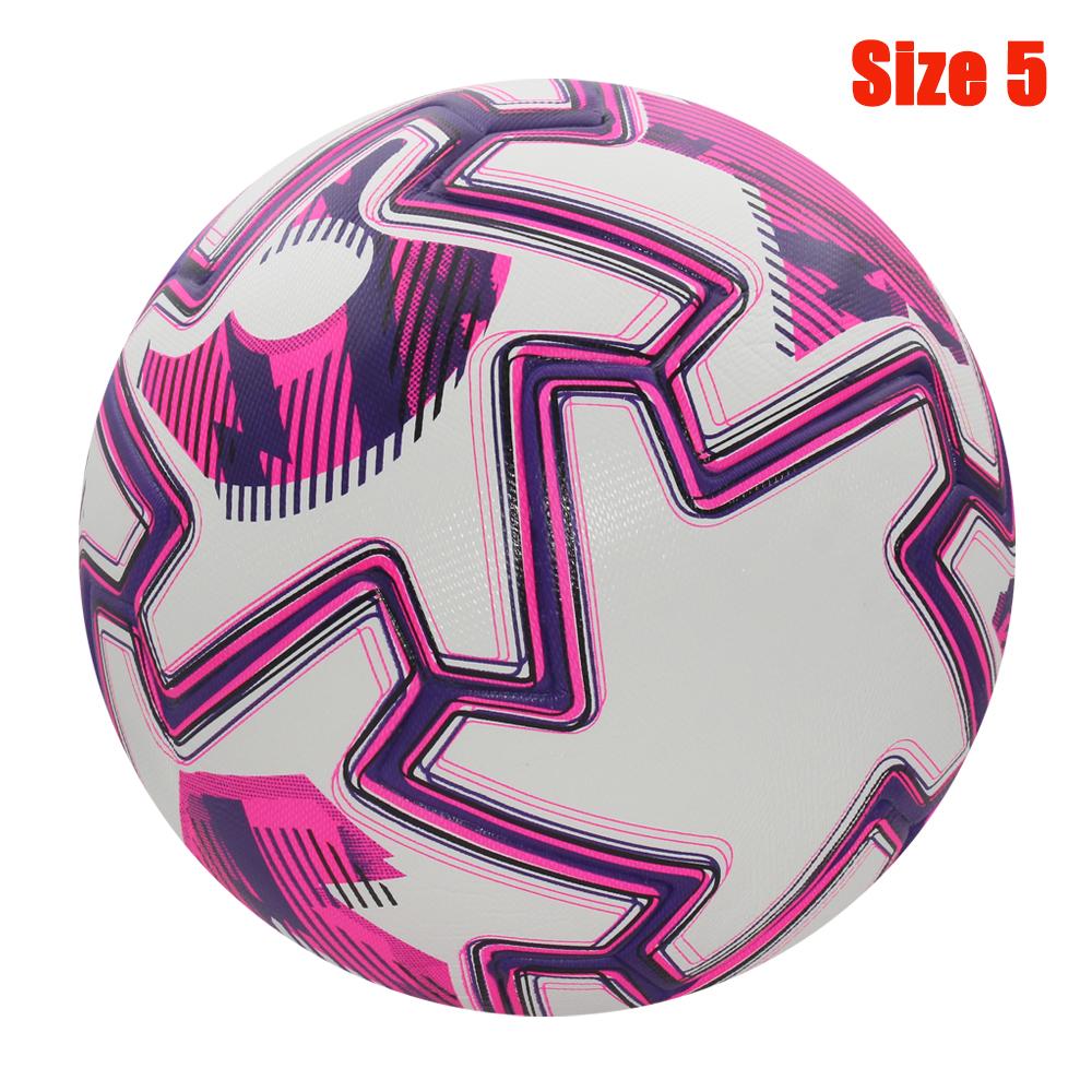 Größe 5 Fußball Unisex Fußball Hochwertiger Fußball Pu-Material Team Außen Matchspiel Fußballtraining Ballon De Foot