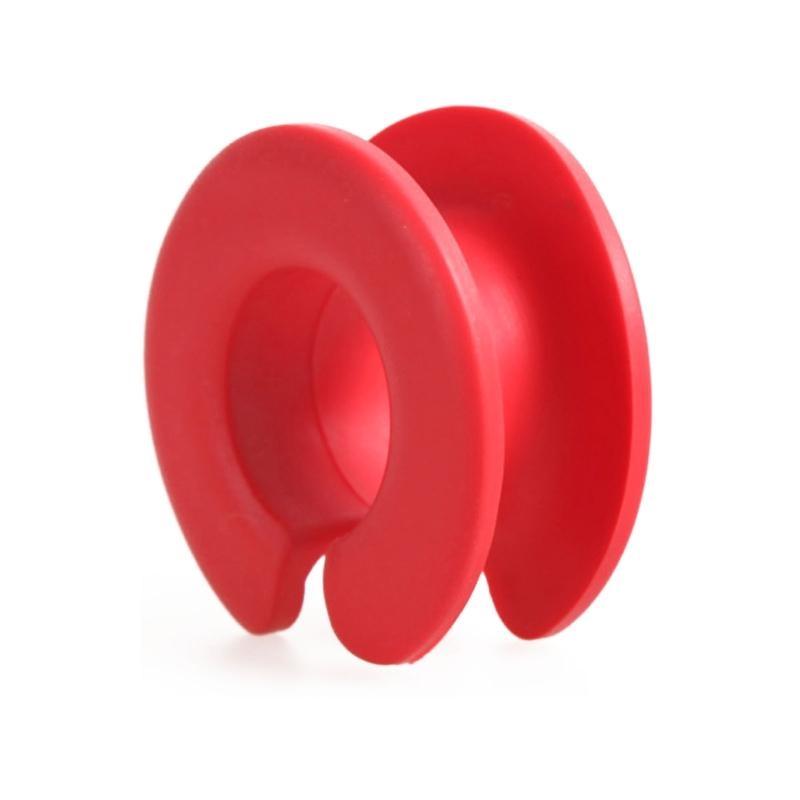 

Ветрозащитная вешалка для одежды Фиксированный силиконовый крючок Нескользящая кольцевая застежка Вешалка для одежды красный