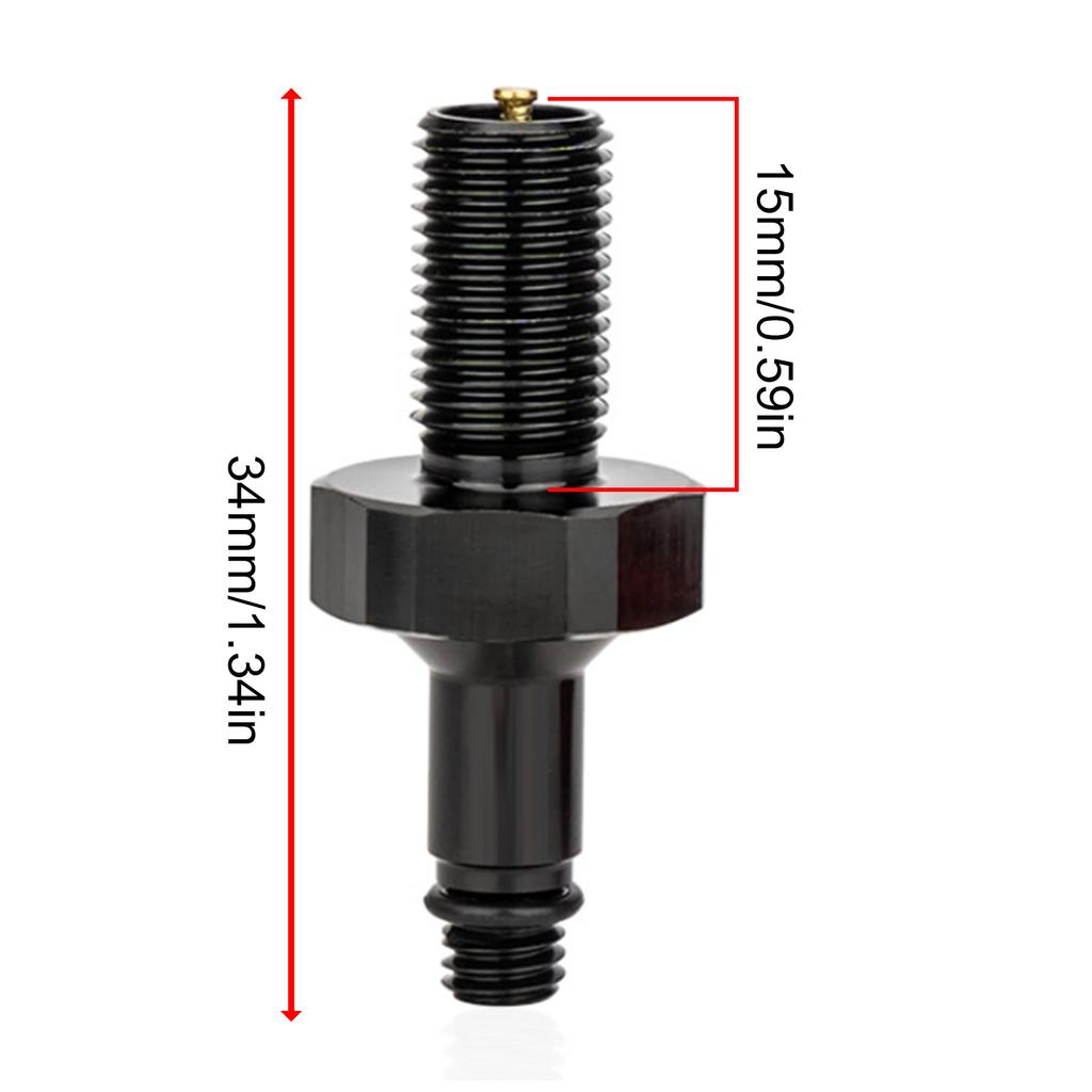 Bike Valve Adapter Conversion Tool Aluminum Alloy Rear Shock Absorber Inflatable Joint Bike Valve Adaptor Tool